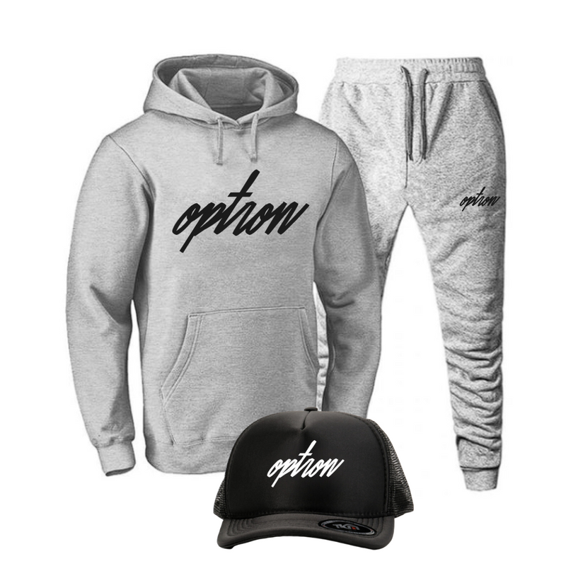 Conjunto Moletom Masculino Optron Cursivo