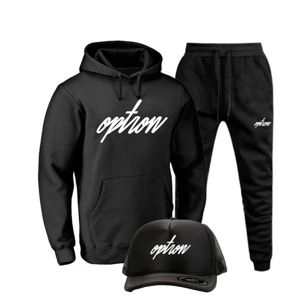 Conjunto Moletom Masculino Optron Cursivo